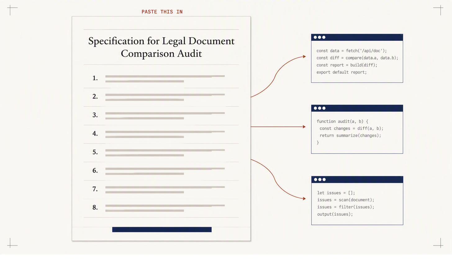 The document handed straight to AI coding tools